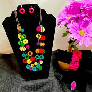 Two Necklace Sets, Ring and Bracelet